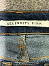 Celebrity Pink Blue Denim Shorts Size 29 waist - photo 3