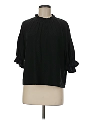 Madewell Clipdot Ruffle Top (view 1)
