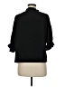Madewell Black Clipdot Ruffle Top Size M - photo 2