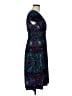 Evan Picone Paisley Blue Cocktail Dress Size 6 - photo 4