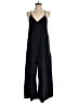 Zara Solid Black Jumpsuit Size S - photo 1