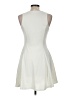 Everly Solid Ivory Cocktail Dress Size M - photo 2