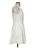 Everly Solid Ivory Cocktail Dress Size M - photo 4