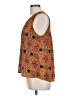 Allison Joy 100% Polyester Orange Sleeveless Blouse Size L - photo 5