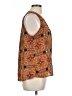 Allison Joy 100% Polyester Orange Sleeveless Blouse Size L - photo 4