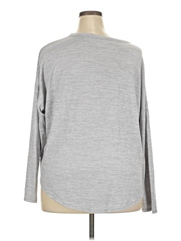 Time and Tru 3/4 Sleeve T-Shirt (view 2)