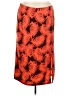 ELOQUII Print Orange Casual Skirt Size 22 Plus - photo 1