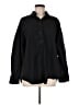 Gap 100% Cotton Black Long Sleeve Button-Down Shirt Size M - photo 1
