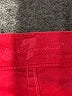7 For All Mankind Color Block Red Jeans Size 27 waist - photo 7