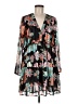 Area Stars 100% Polyester Print Black Casual Dress Size M - photo 1