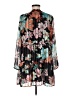 Area Stars 100% Polyester Print Black Casual Dress Size M - photo 2