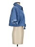 Love J Blue Short Sleeve Button-Down Shirt Size S - photo 4