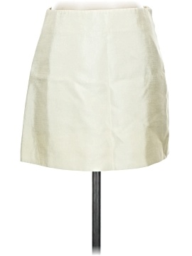 Lime Faux Leather Skirt (view 1)