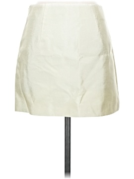 Lime Faux Leather Skirt (view 2)