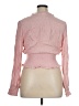 Self Esteem 100% Rayon Pink Long Sleeve Blouse Size XL - photo 2
