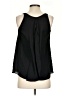 Aqua 100% Polyester Black Sleeveless Blouse Size XS - photo 2