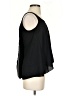 Aqua 100% Polyester Black Sleeveless Blouse Size XS - photo 4