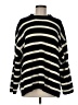 H&M Stripes Black Pullover Sweater Size M - photo 1