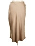 Old Navy 100% Polyester Solid Tan Casual Skirt Size XL - photo 1