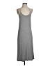 Blush Solid Gray Casual Dress Size S - photo 1