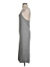 Blush Solid Gray Casual Dress Size S - photo 6