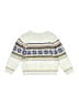 Janie and Jack Print Ivory Pullover Sweater Size 2T - photo 2