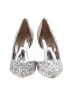 Badgley Mischka Silver Heels Size 6 1/2 - photo 2