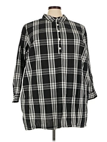 Woman Within Casual Dress (view 1)