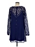 LoveRiche 100% Polyester Blue Casual Dress Size M - photo 2