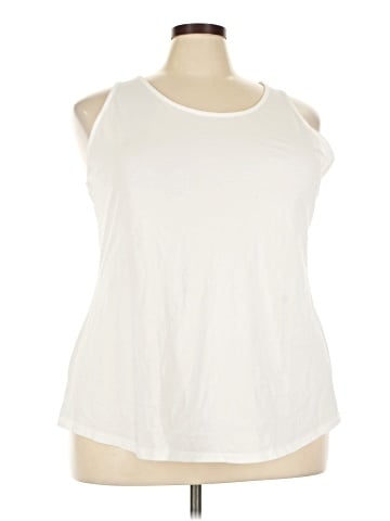 Lane Bryant Sleeveless T-Shirt (view 1)