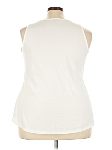 Lane Bryant Sleeveless T-Shirt (view 2)