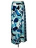 Boston Proper Print Blue Casual Skirt Size L - photo 1