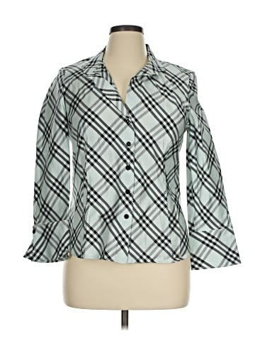 Carlisle 3/4 Sleeve Silk Top (view 1)