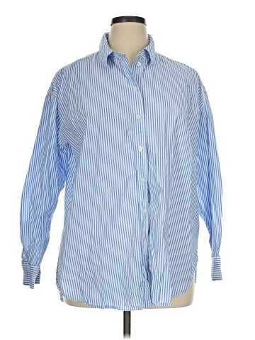 Universal Thread Long Sleeve Button-Down Shirt (view 1)