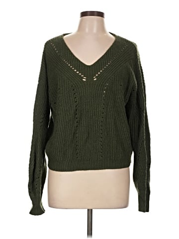 Blue Rain Pullover Sweater (view 1)