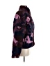 Fabletics 100% Polyester Animal Print Purple Faux Fur Jacket Size M - photo 4