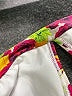 Unbranded Print Purple Swimsuit Top Size M (estimated) - photo 3