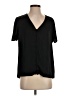 Paige Black Short Sleeve Blouse Size XS - photo 1