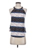 Belle Du Jour Blue Sleeveless Blouse Size XS - photo 1