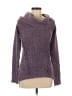 Rosie Harlow 100% Acrylic Tweed Purple Pullover Sweater Size S - photo 1