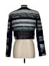 BCBGMAXAZRIA Stripes Gray Jacket Size L - photo 2
