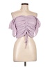 WAYF Purple Sleeveless Blouse Size M - photo 1