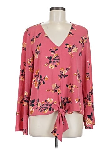 Eyeshadow Long Sleeve Blouse (view 1)