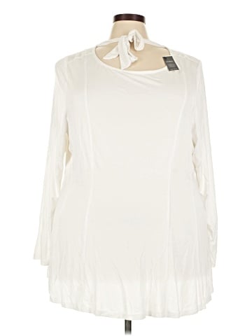 Lane Bryant 3/4 Sleeve T-Shirt (view 1)
