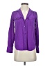 J.Crew 100% Silk Purple Long Sleeve Silk Top Size 0 - photo 1