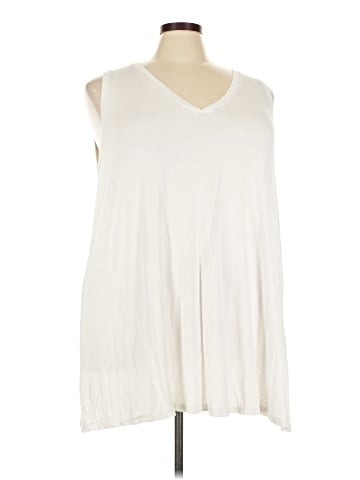 Lane Bryant Sleeveless T-Shirt (view 1)