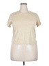 Universal Thread 100% Cotton Ivory Short Sleeve T-Shirt Size XXL - photo 1