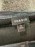 Torrid 100% Polyester Metallic Silver Short Sleeve Top Size 2X Plus (2) - photo 7