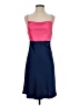 Armani Exchange Color Block Blue Cocktail Dress Size 4 - photo 1