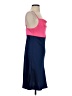 Armani Exchange Color Block Blue Cocktail Dress Size 4 - photo 4
